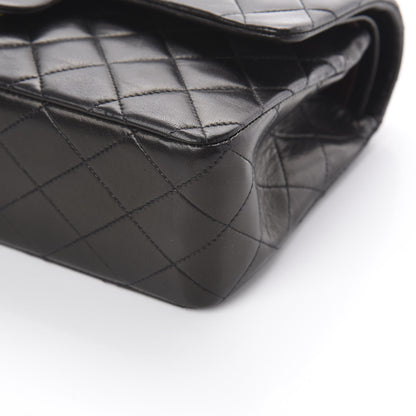 Chanel Lambskin Quilted Medium Double Flap Black 6 of 9