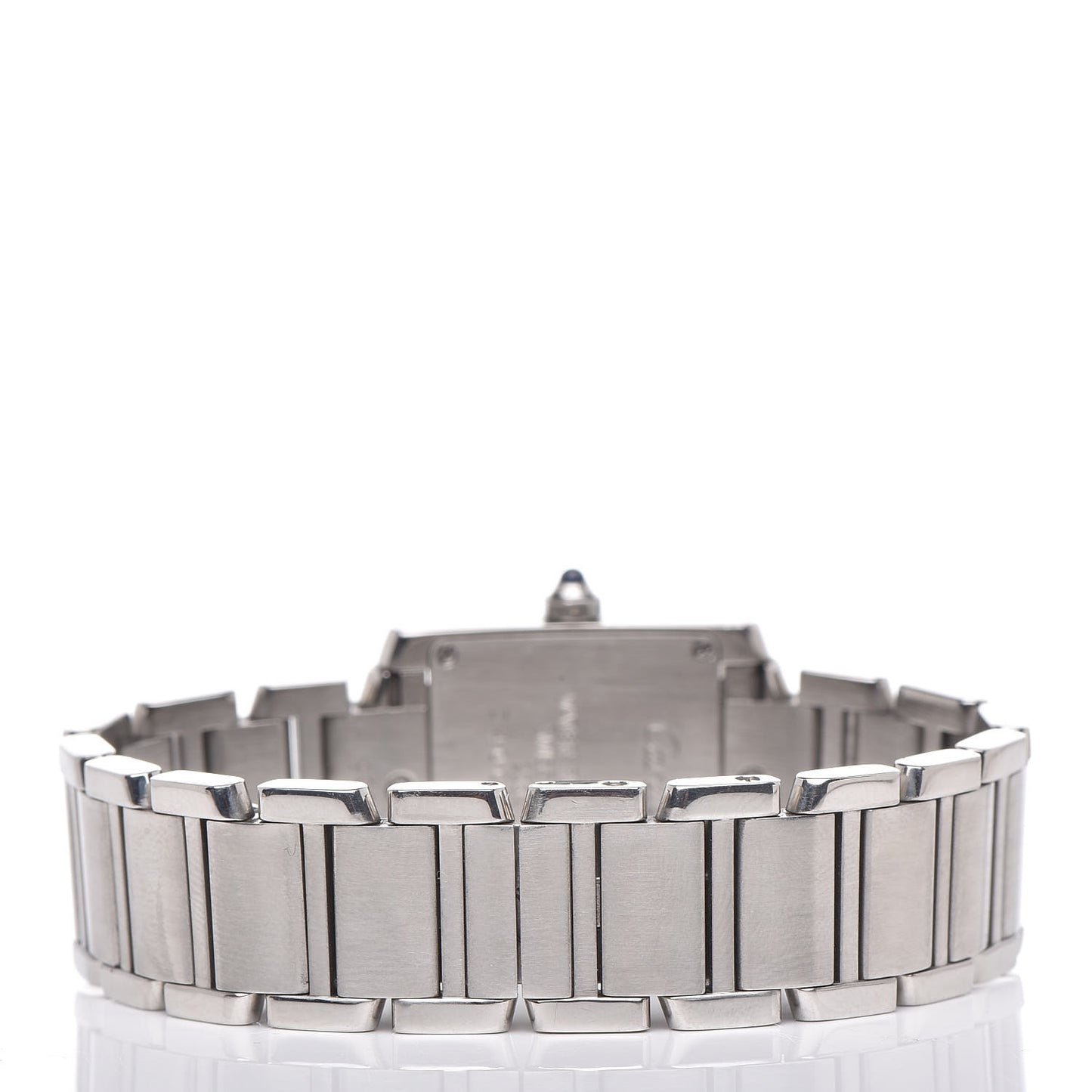 Stainless Steel 20mm Tank Francaise Quartz Watch