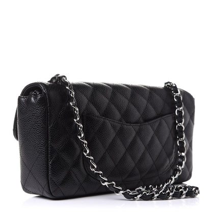 Chanel Caviar Quilted East West Flap Black 3 of 11