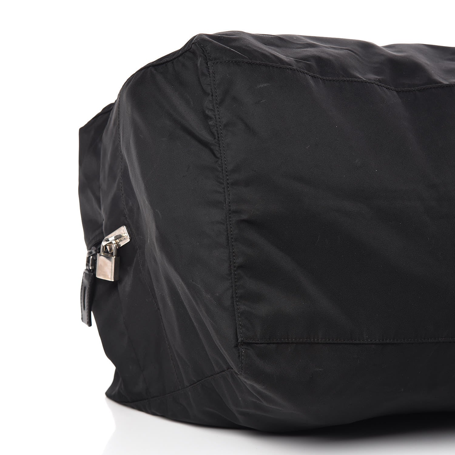 Prada Tessuto Nylon Weekender Black 9 of 13