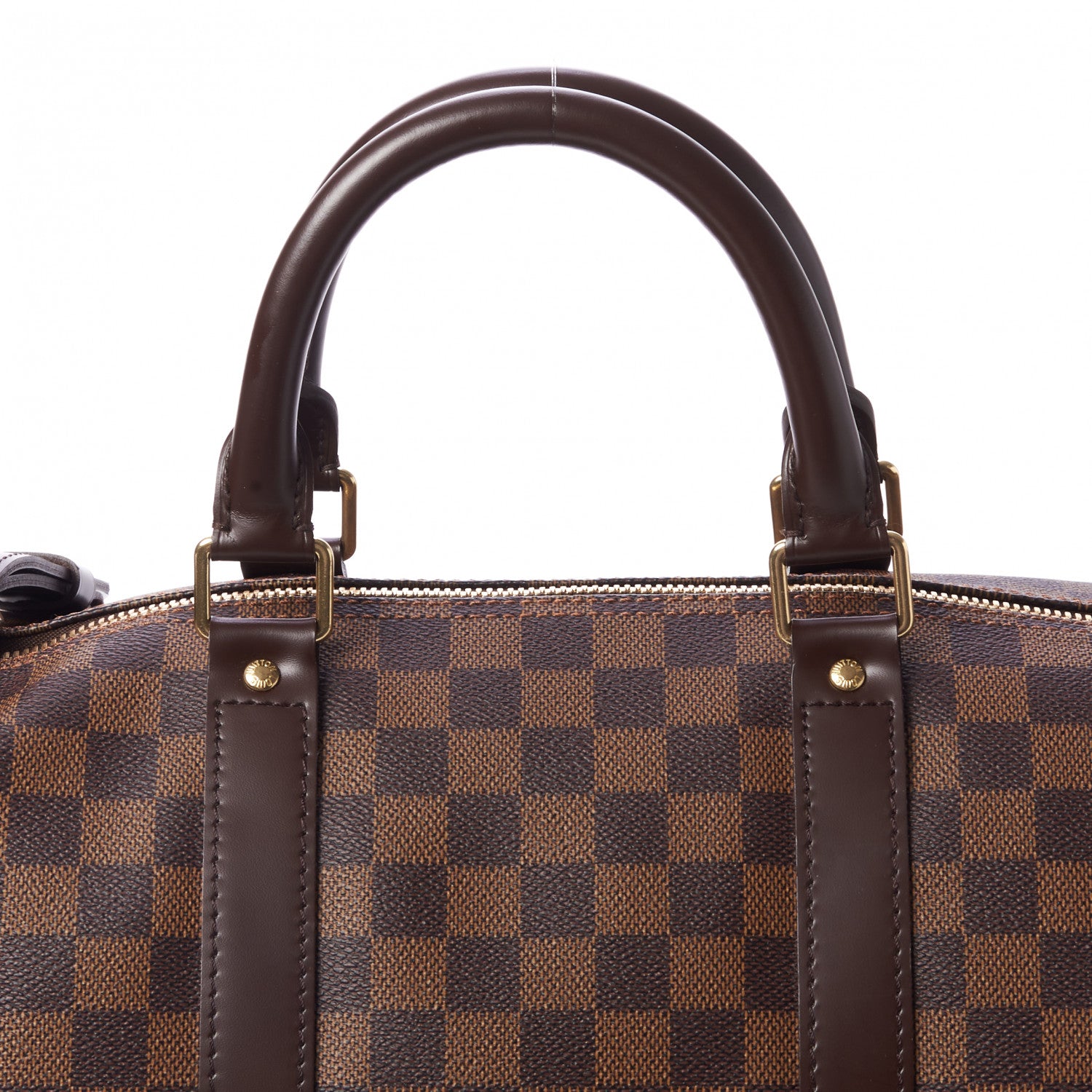 Louis Vuitton Damier Ebene Keepall Bandouliere 55 8 of 10