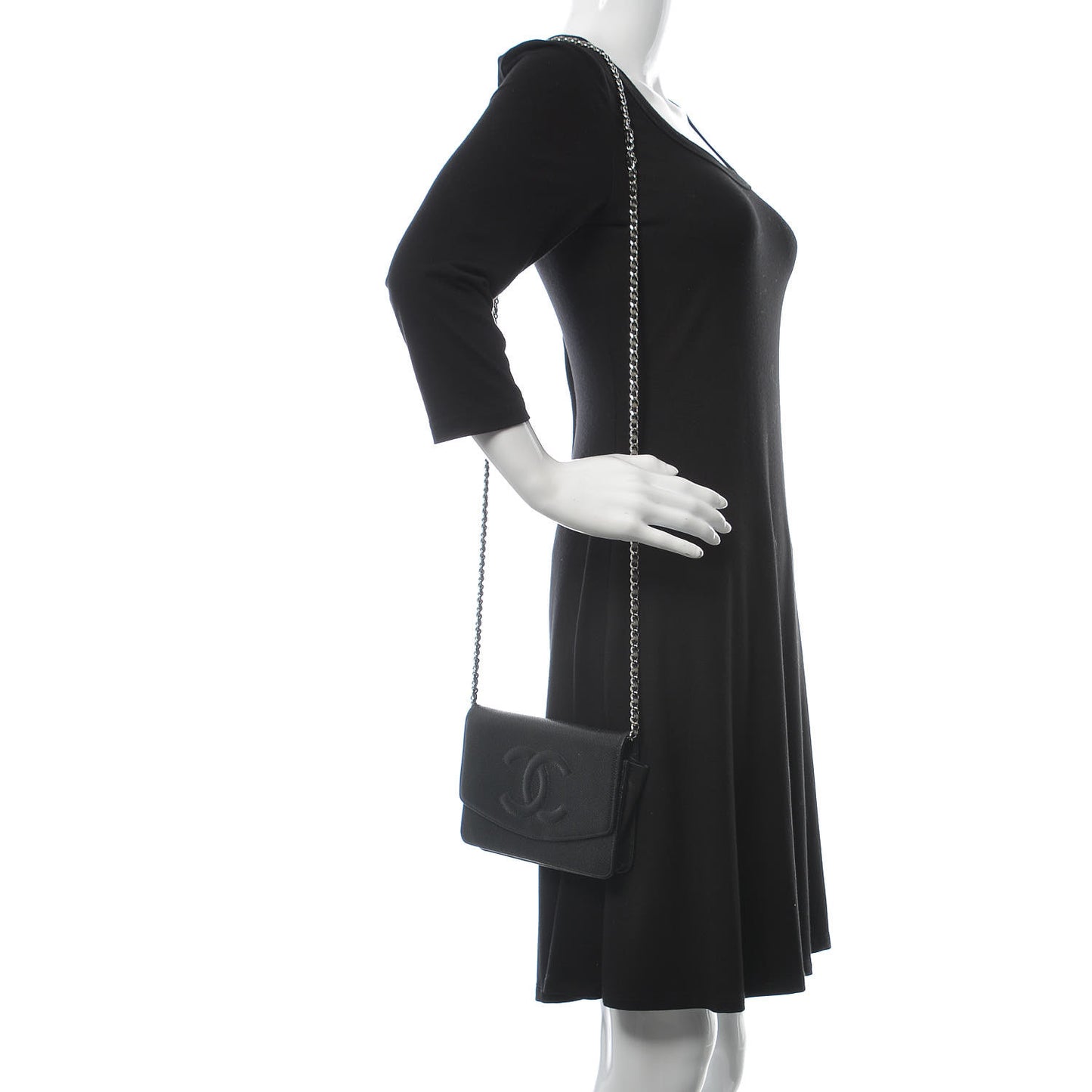 Caviar Timeless CC Wallet On Chain WOC Black
