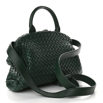 Bottega Veneta Nappa Intrecciato Small Padded The Handle Tote Raintree 3 of 9