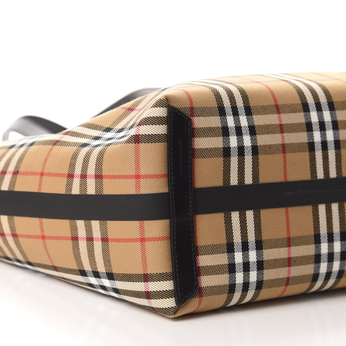 Vintage Check Medium The Giant Reversible Tote Antique Yellow Bright Red