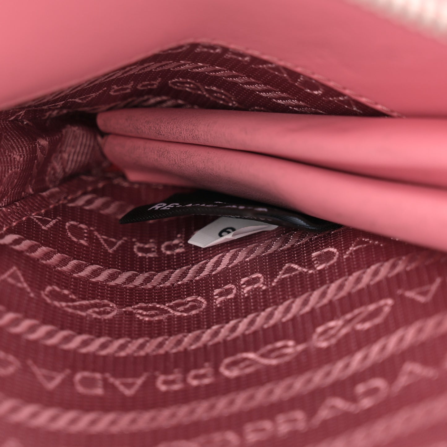 Saffiano Mini Triangle Crossbody Pouch Petalo