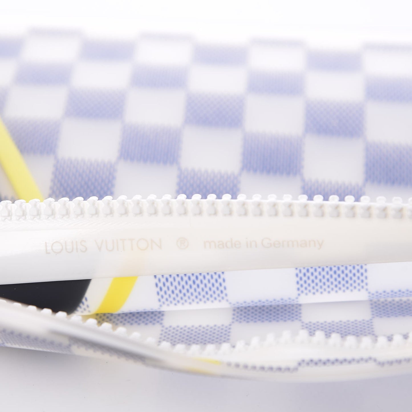 Damier Azur Latitude America's Cup Waterproof Zipped Pouch
