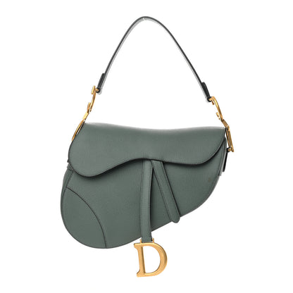 Christian Dior Grained Calfskin Saddle Bag Orage 1 of 12