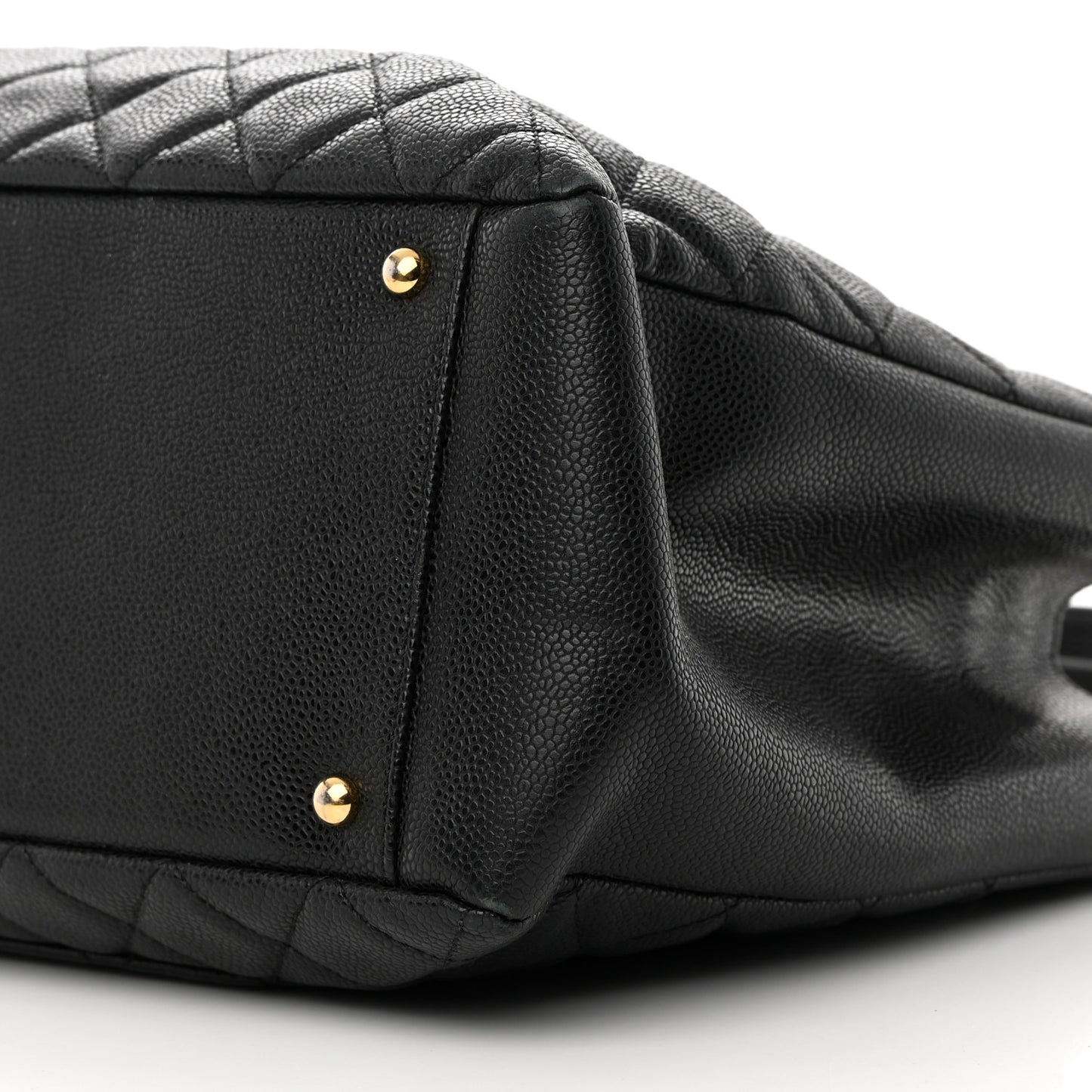 Caviar Quilted XL Grand Shopping Tote GST Black