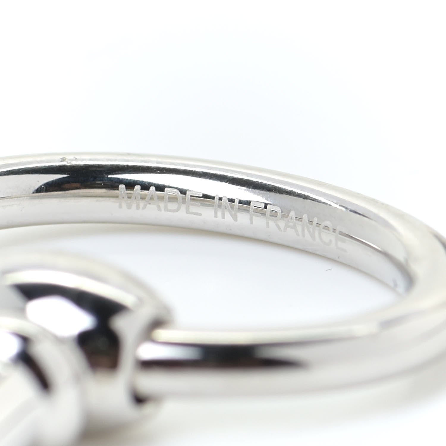Hermes Palladium Curiosite Cle H Charm 5 of 5