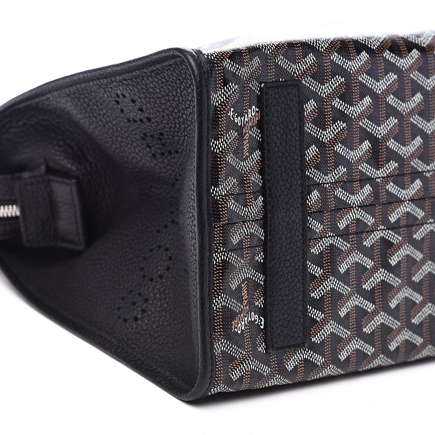 Goyardine Sac Hardy Pet Carrier PM Black