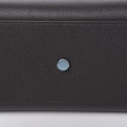 Saint Laurent Grained Calfskin Baby Sac De Jour Coal 10 of 13
