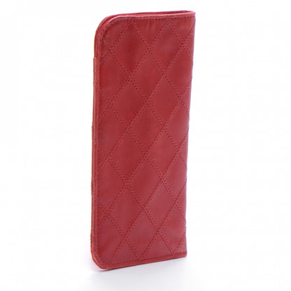 Chanel Calfskin Quilted Eyeglass Holder Red 3 of 6