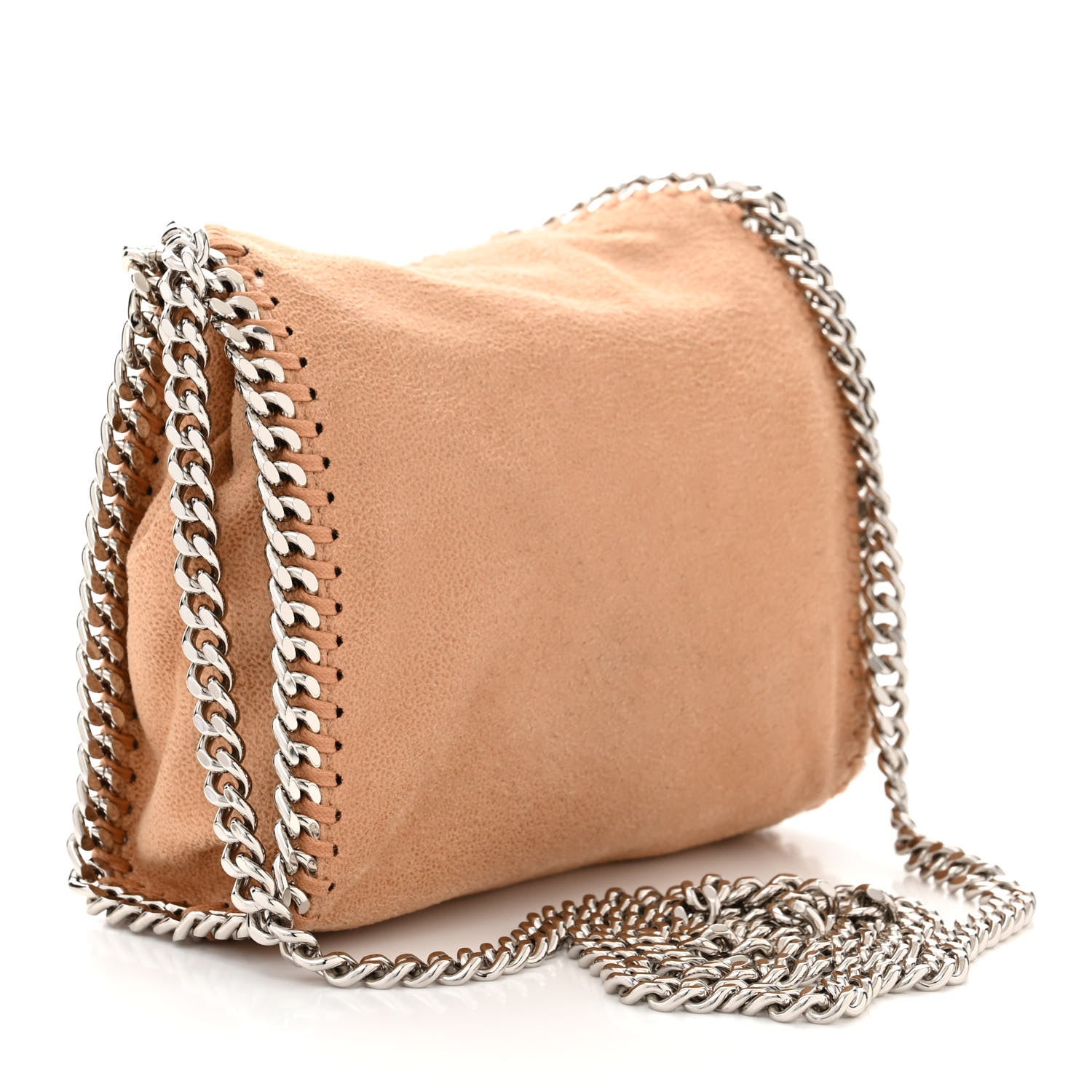 Stella McCartney Shaggy Deer Tiny Falabella Tote Fawn 3 of 9