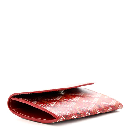 Goyard Goyardine Marigny Coin Purse Wallet Red 4 of 7
