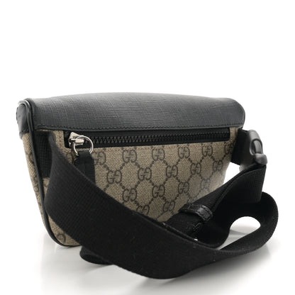 Gucci GG Supreme Monogram Belt Bag Black 3 of 12