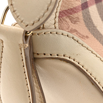 Burberry Haymarket Check Small Orchard Bowling Bag White 14 of 17