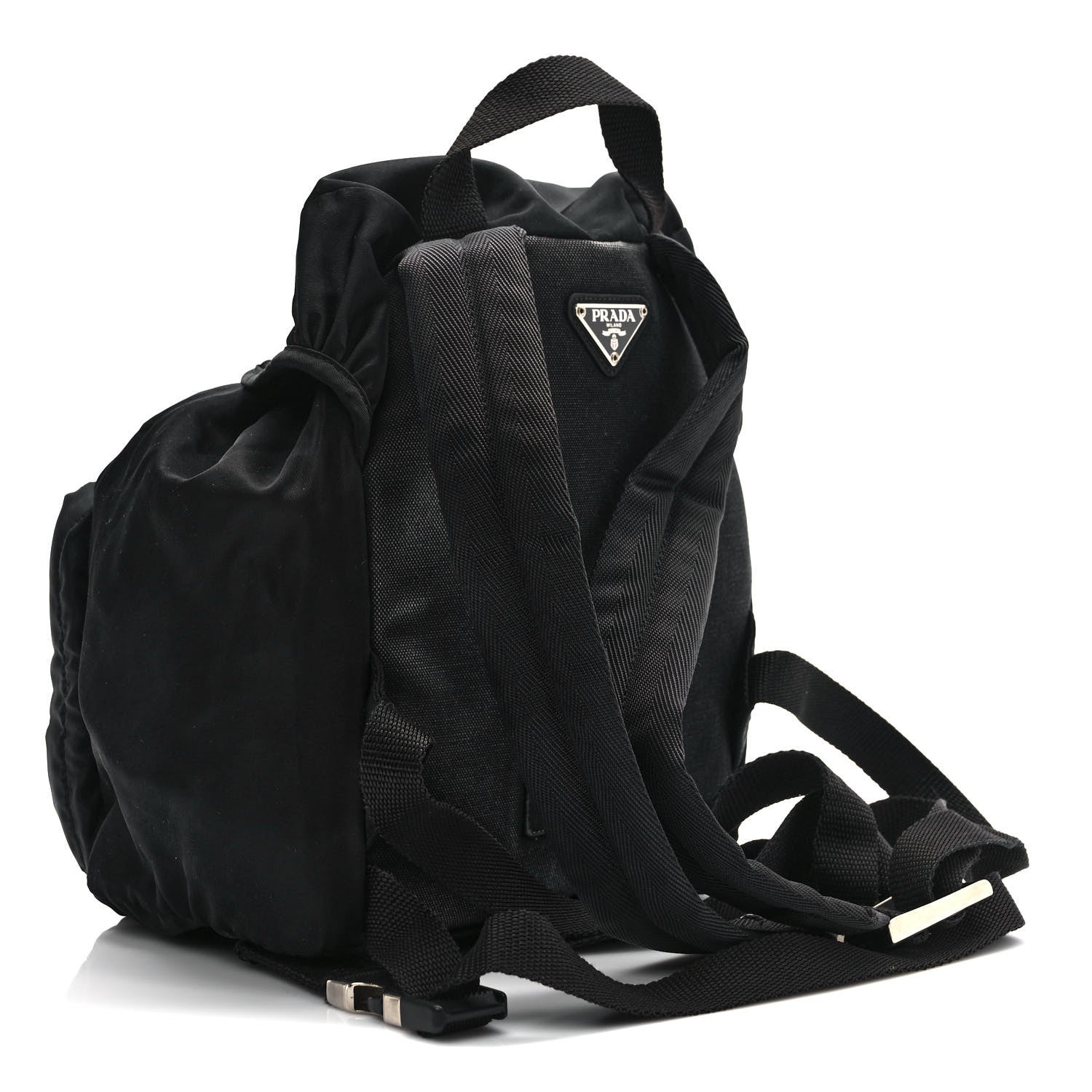 Prada Nylon Backpack Black 3 of 9