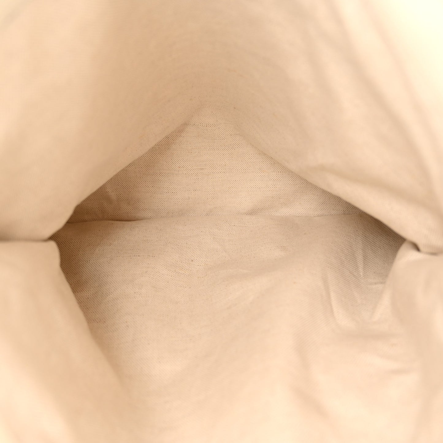 Sakai Be Green Calfskin Diagonal Stitched Medium Blondie Tote Mystic White