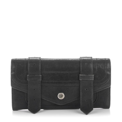 Proenza Schouler Lambskin PS1 Continental Wallet Black 1 of 6
