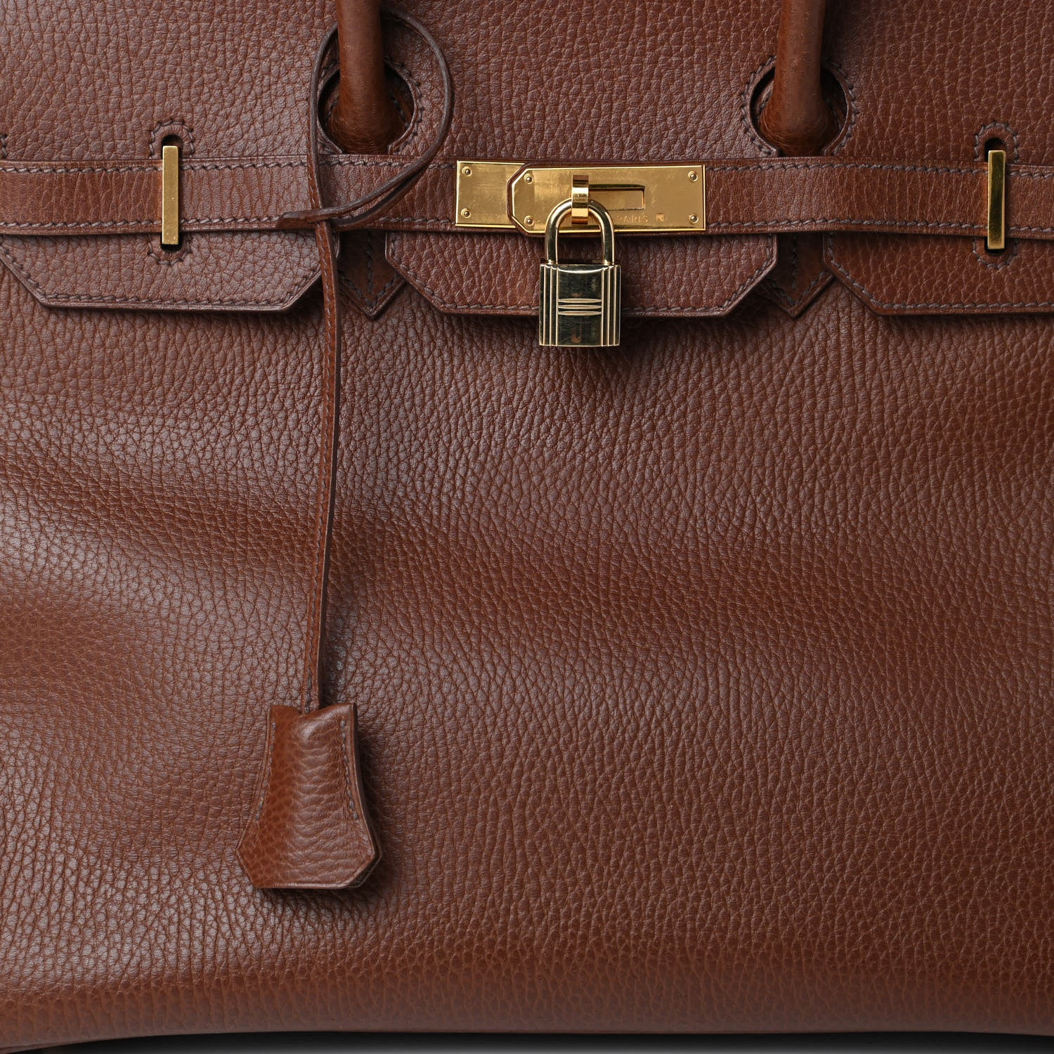 Hermes Ardennes Birkin 35 Noisette 7 of 20