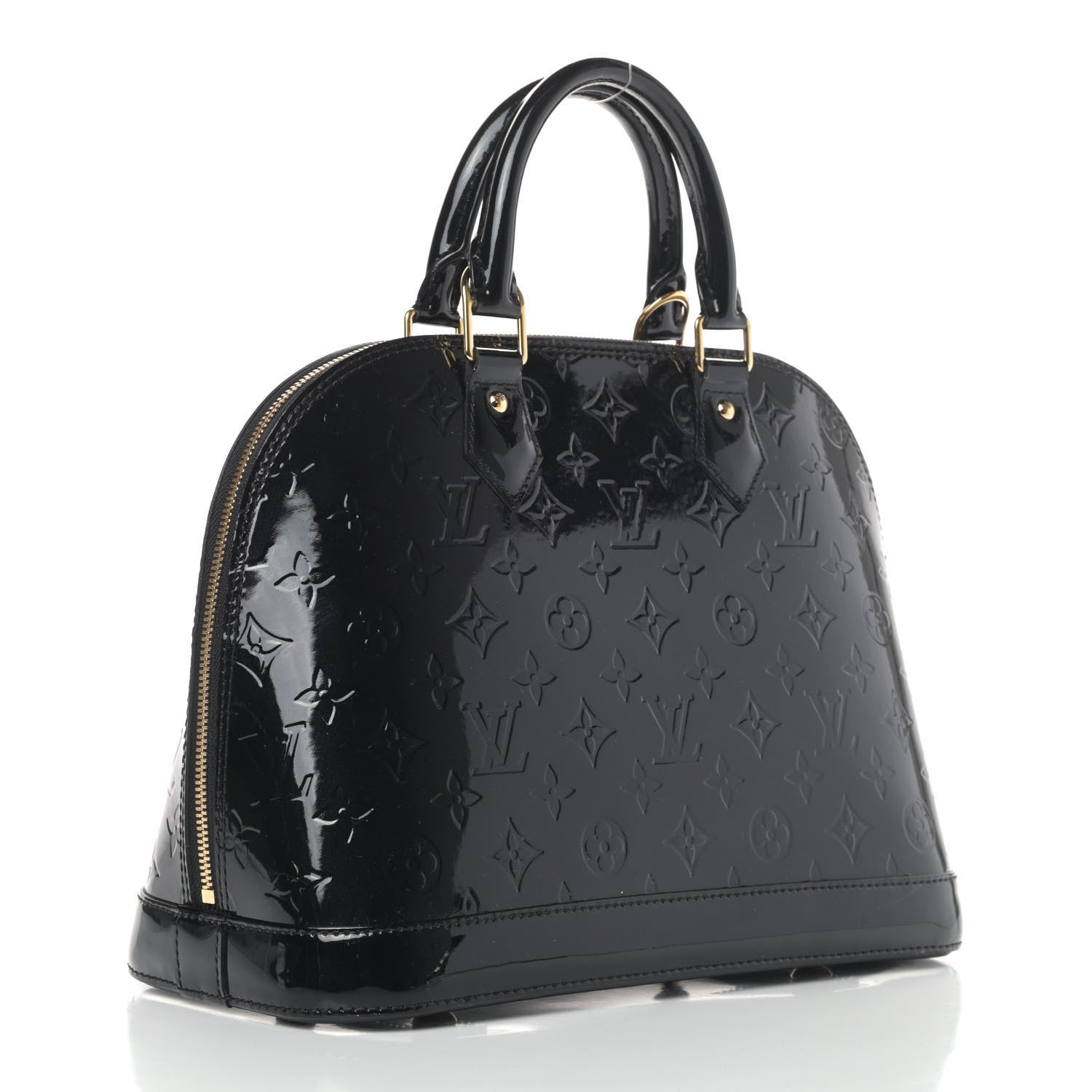 Louis Vuitton Vernis Alma PM Noir Magnetique 2 of 5