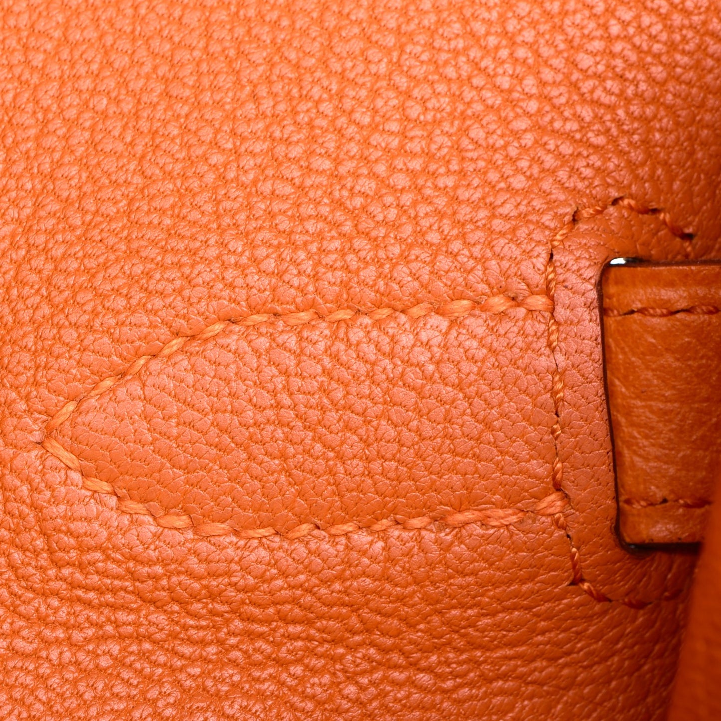 Epsom Birkin 35 Orange
