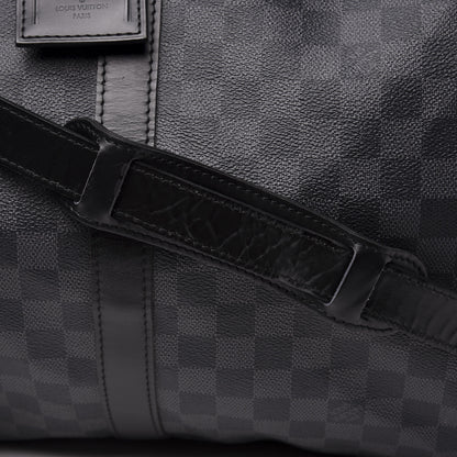 Louis Vuitton Damier Graphite Keepall Bandouliere 55 9 of 13
