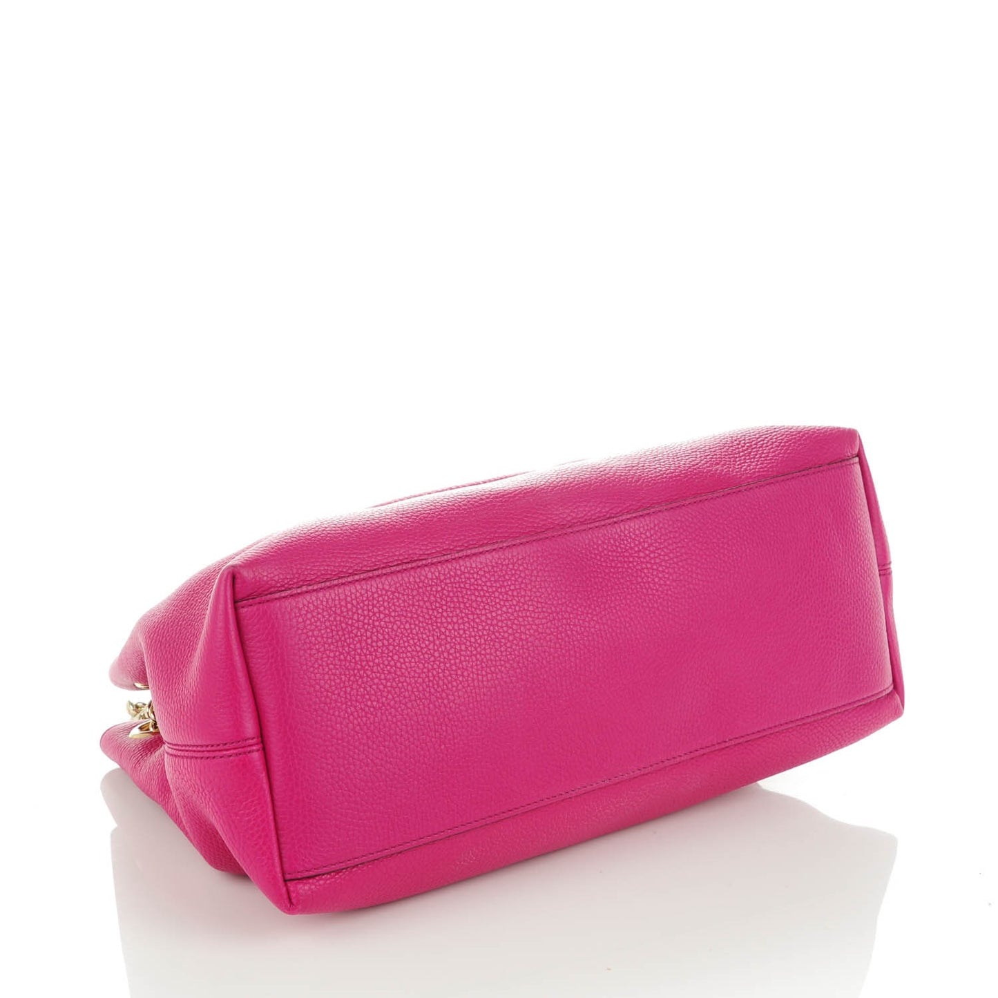 Cellarius Calfskin Medium Soho Chain Shoulder Bag Bright Bouganville