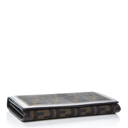 Fendi Zucca Continental Wallet Tobacco 4 of 6