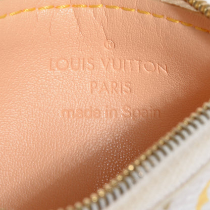 Louis Vuitton Monogram Multicolor Key Pouch White 6 of 7