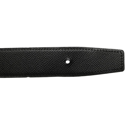 Hermes Epsom 32mm Matte H Belt 100 40 Bleu Electrique Black 5 of 8