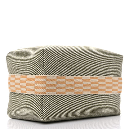 Hermes Wool Large Bride-A-Brac H Natte Pouch Vert Foret 4 of 9