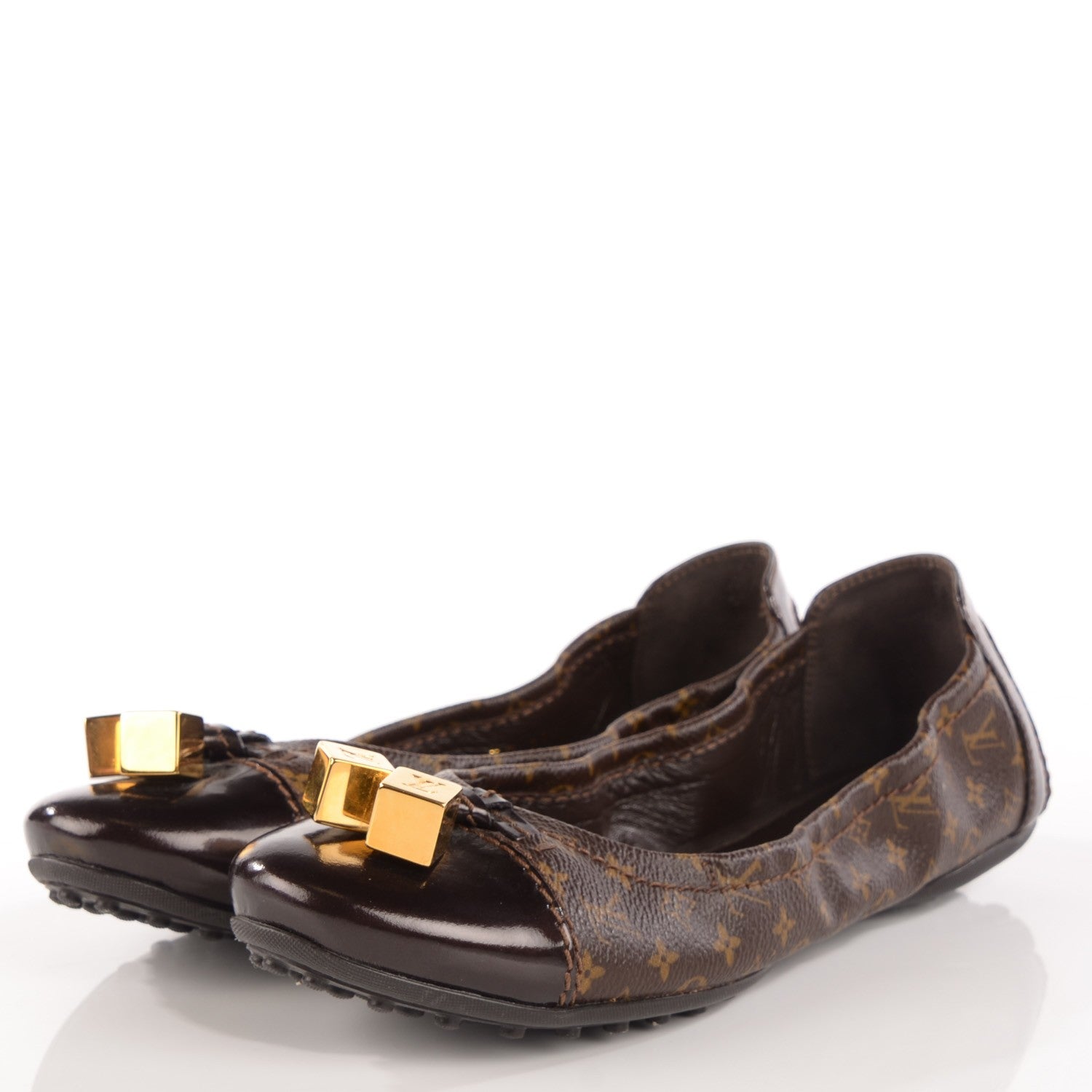 Louis Vuitton Monogram Lovely Ballet Flats 37.5 3 of 8