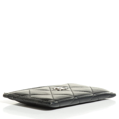 Chanel Lambskin Quilted Card Holder Black 4 of 8
