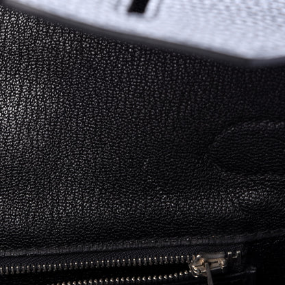 Hermes Taurillon Clemence Birkin 35 Black 37 of 39