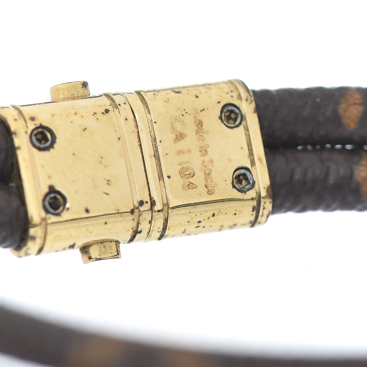 Louis Vuitton Monogram Keep It Twice Bracelet 17 4 of 4