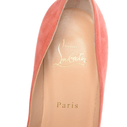 Christian Louboutin Suede Pigalle Follies 100 Pumps 38 Charlotte 7 of 8