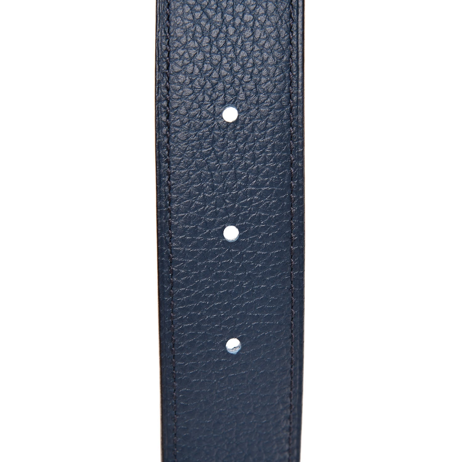 Hermes 135 Togo 32mm H Belt 90 Black Bleu de Prusse 5 of 7