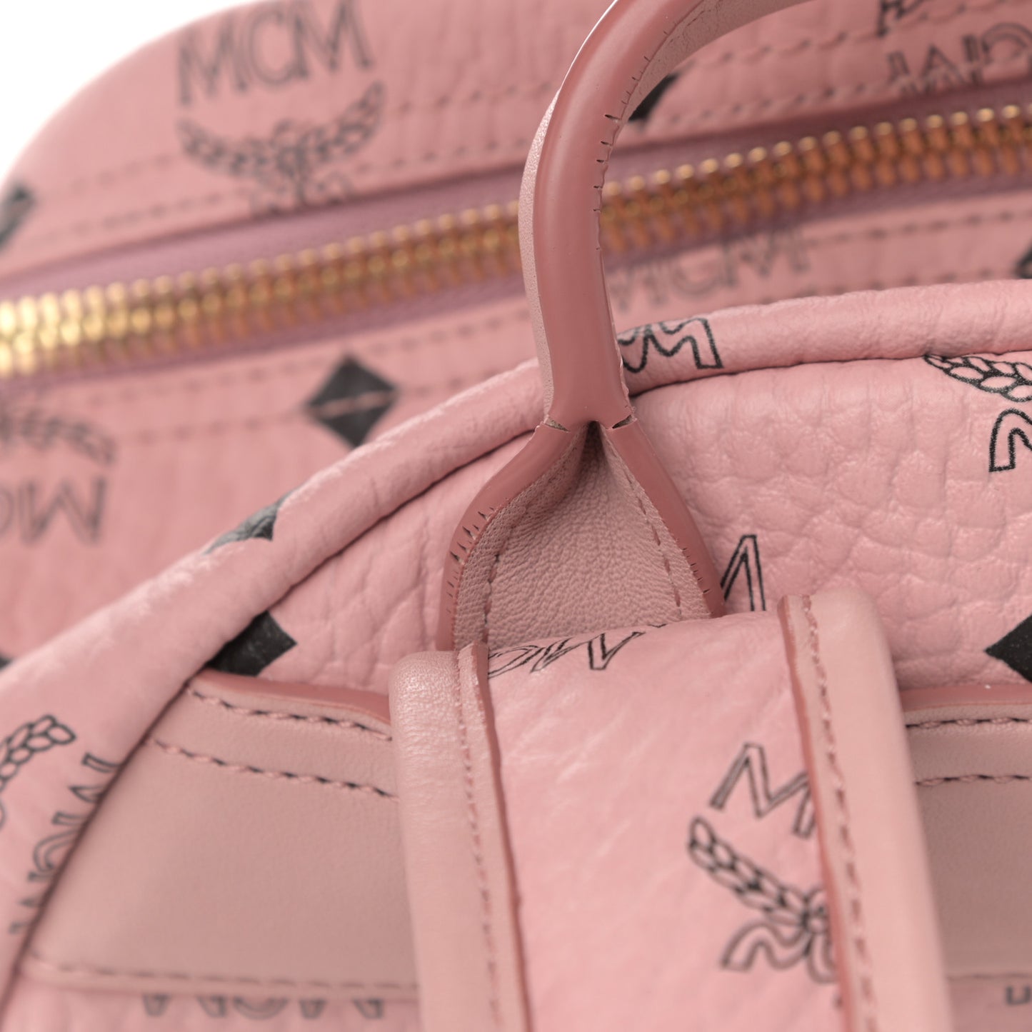 Visetos Small Side Stud Stark Backpack Soft Pink