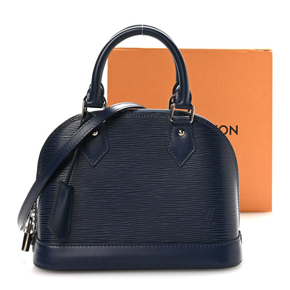 Louis Vuitton Epi Alma BB Indigo 10 of 10
