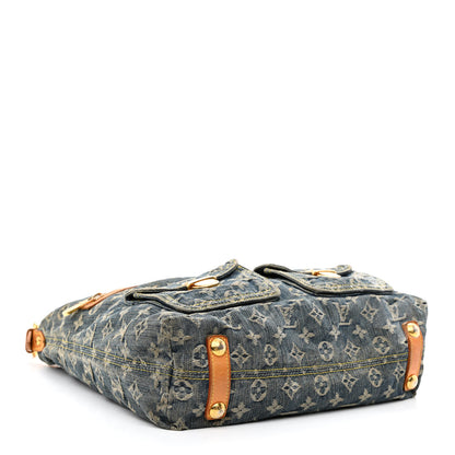 Louis Vuitton Denim Baggy GM Blue 4 of 20