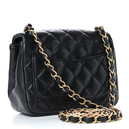 Chanel Caviar Quilted Mini Square Flap Black 2 of 5