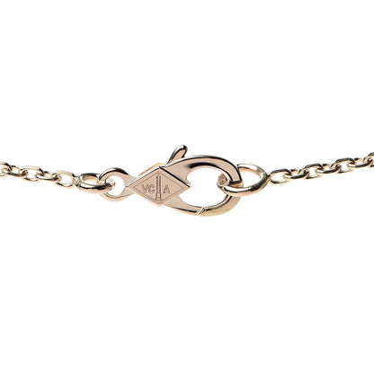 Van Cleef & Arpels 18K Rose Gold Perlee 5-Row Pendant Necklace 5 of 7