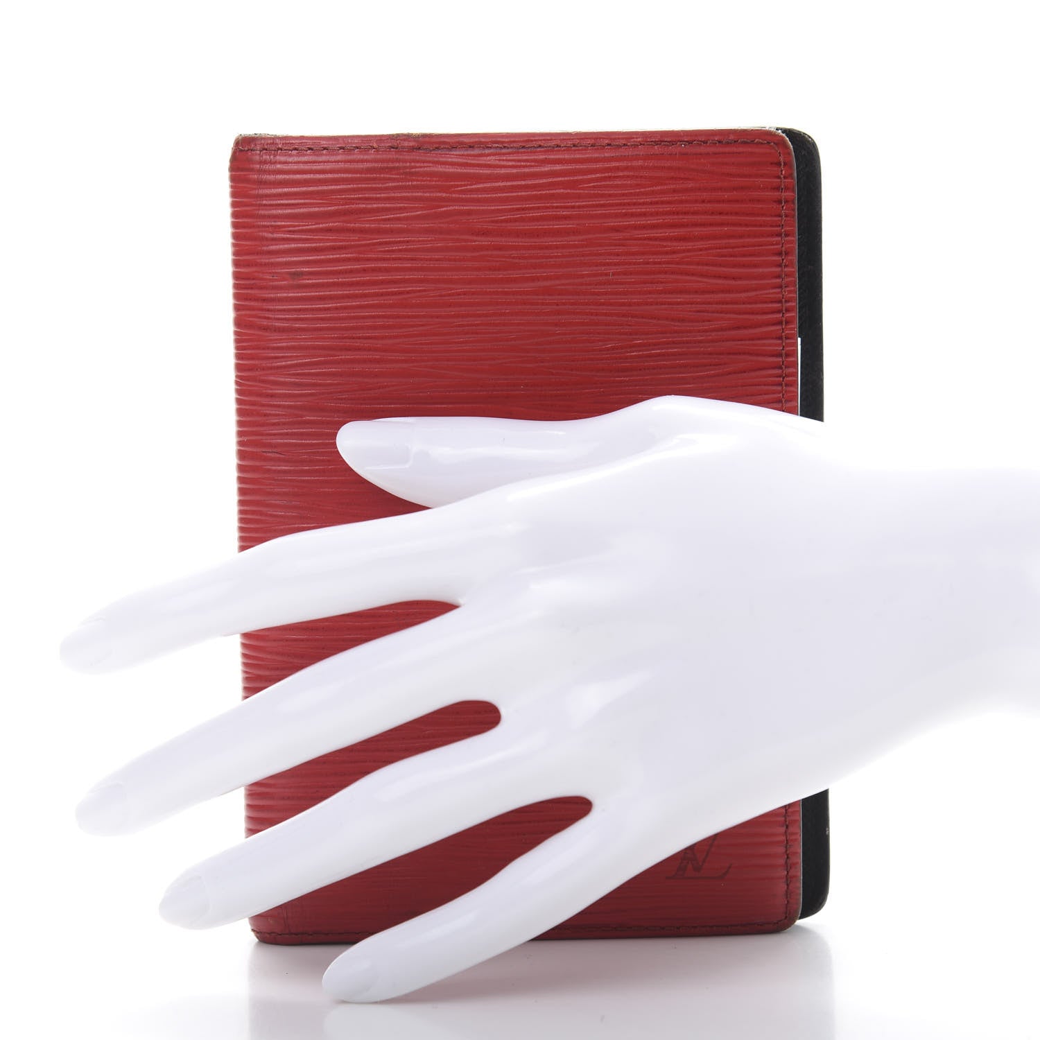 Louis Vuitton Epi Medium Ring Agenda Cover Rouge 2 of 13