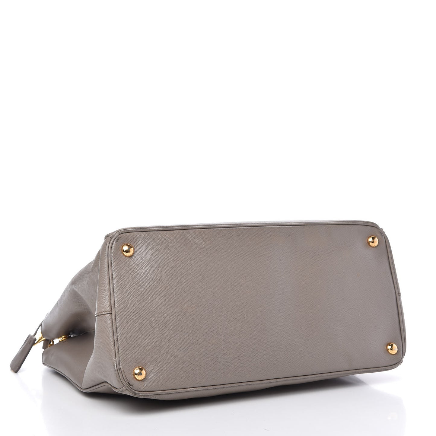Saffiano Large Galleria Double Zip Tote Argilla