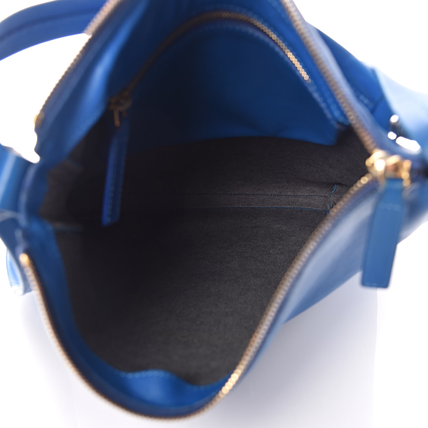Celine Lambskin Crossbody Adjustable Bag Blue 5 of 13