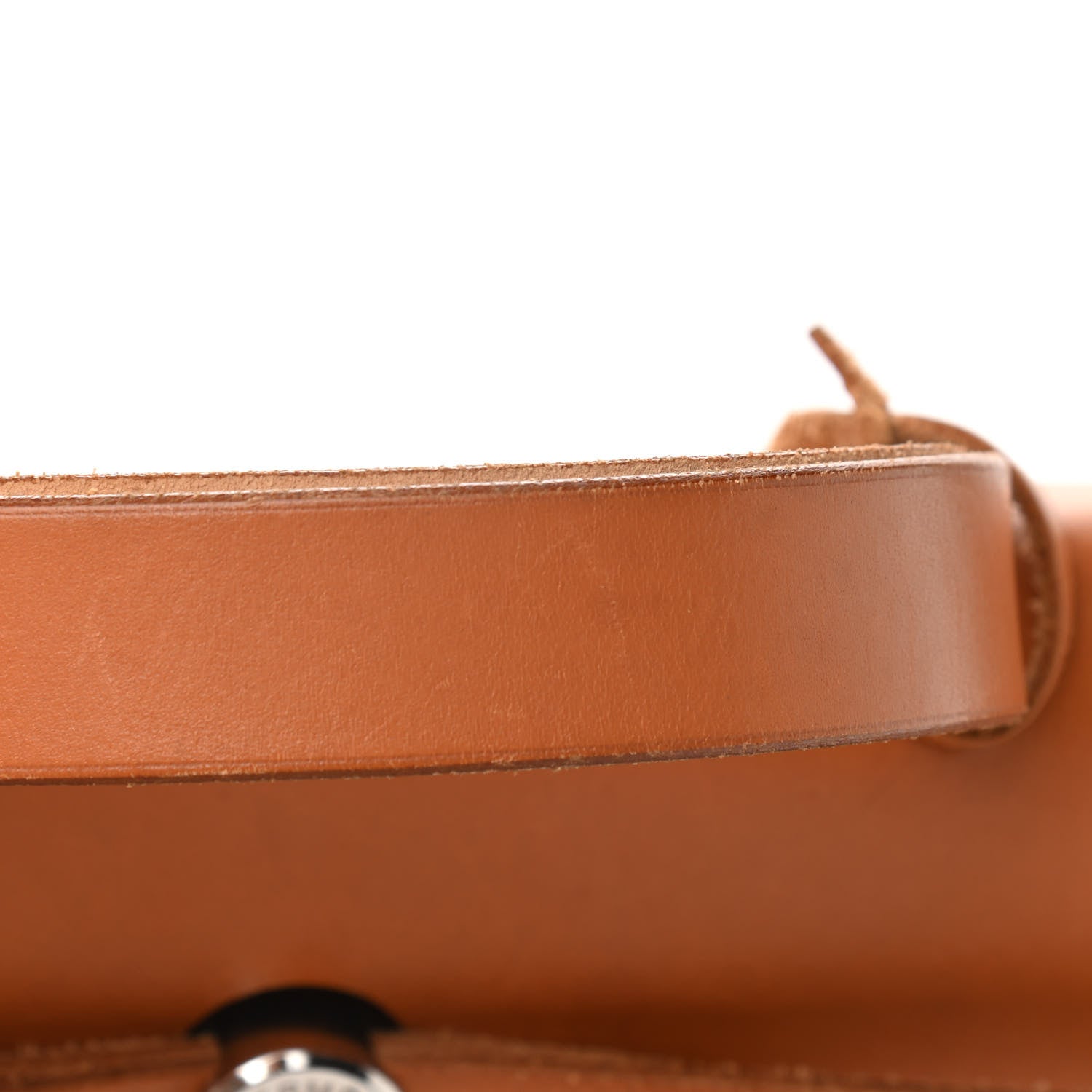Hermes Toile Vache Calfskin Herbag 30 PM Backpack Natural 15 of 17