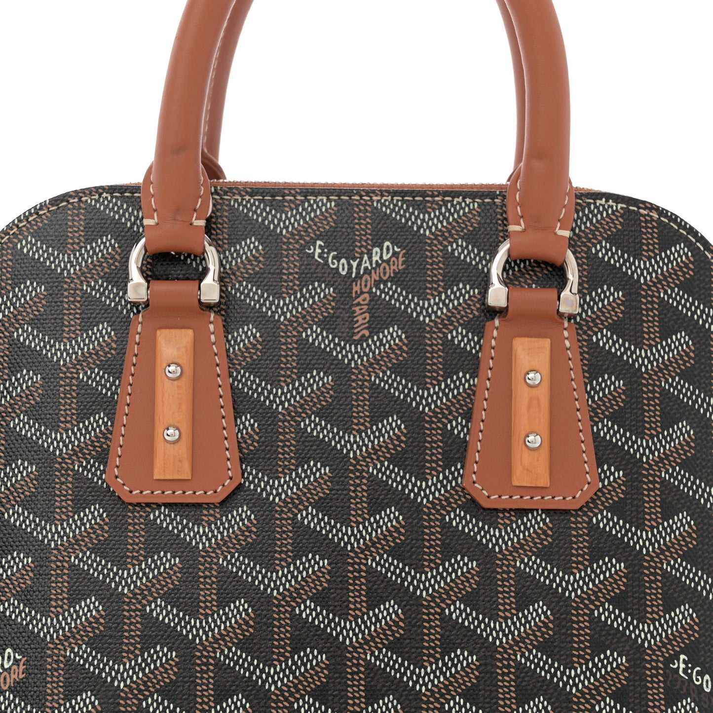 Goyardine Mini Vendome Black Gold