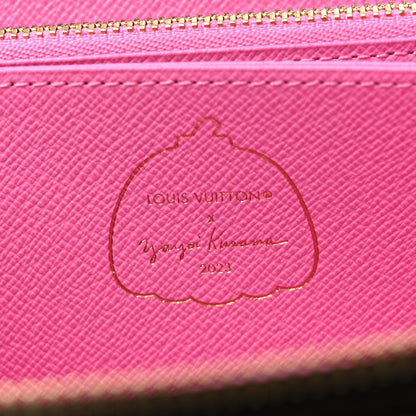 Louis Vuitton LV X YK Monogram Kusama Pumpkin Zippy Wallet 6 of 9