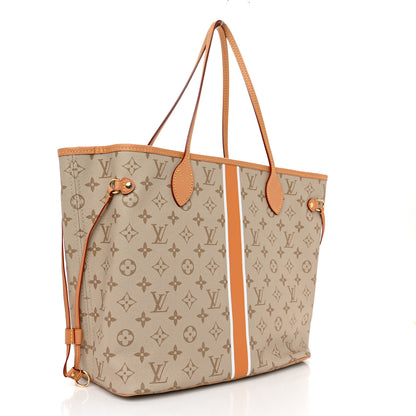 Louis Vuitton Monopaname Neverfull MM Beige Ocher 4 of 11